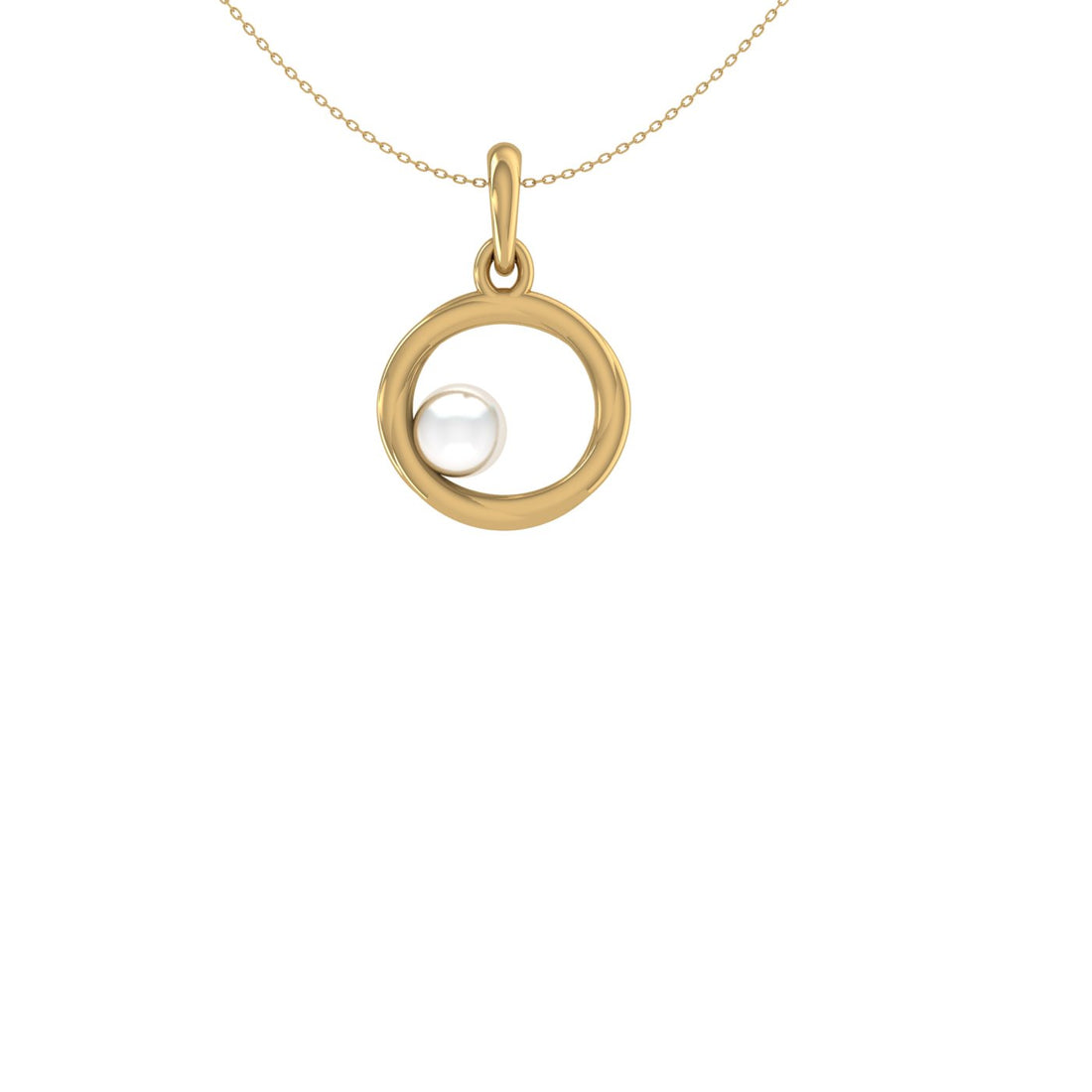 Halo Pearl Pendant