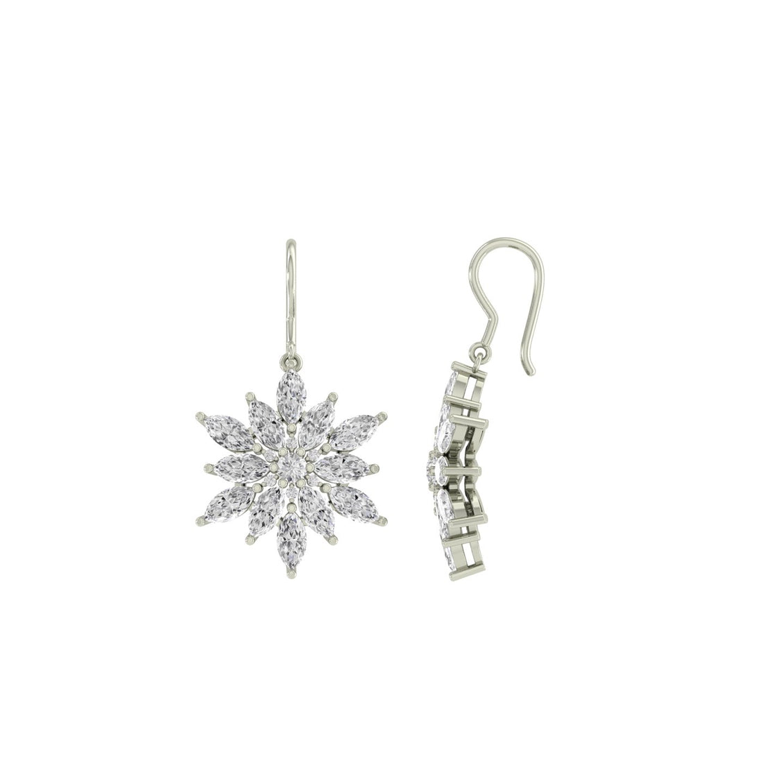 Étoiles Brillantes Silver Zircon Earring