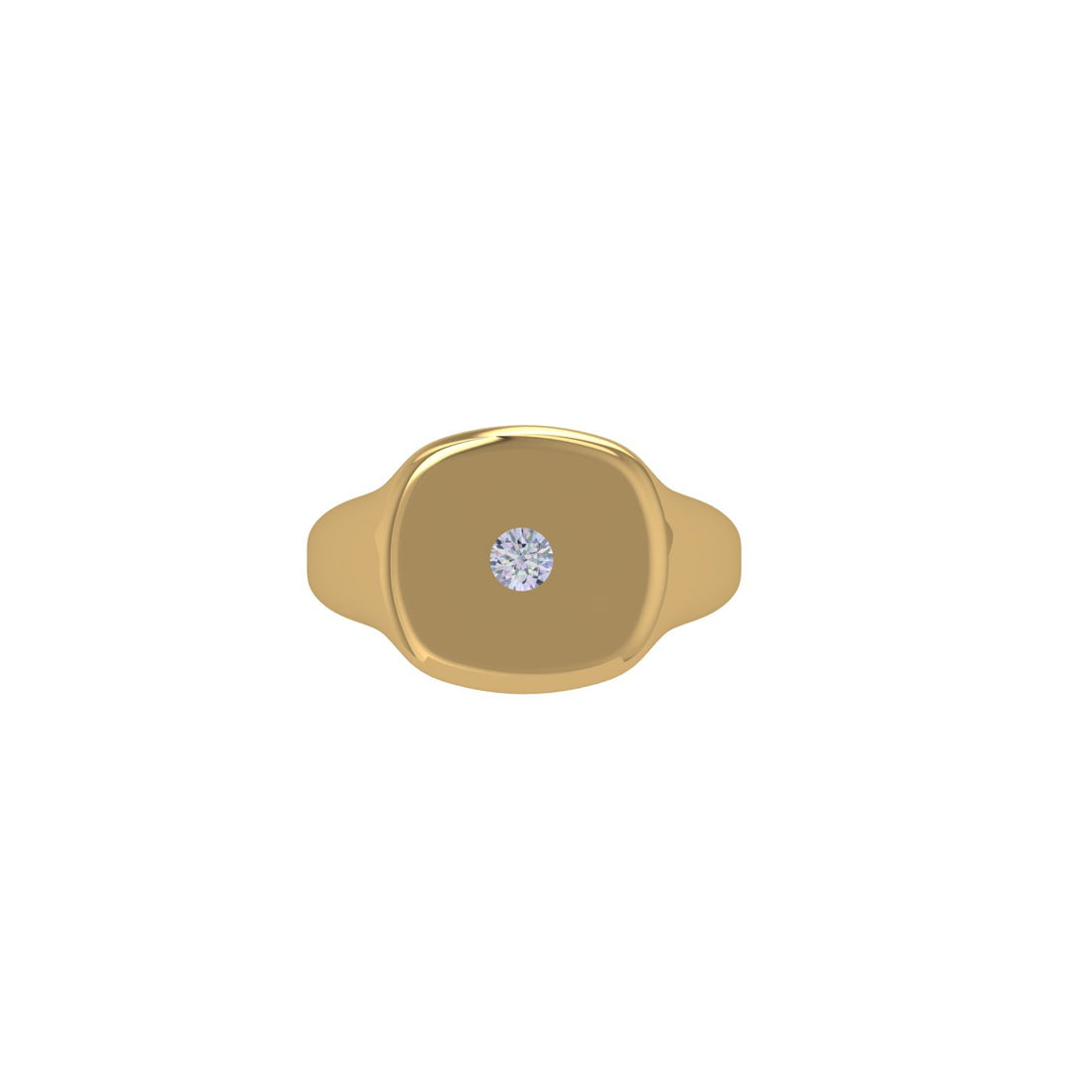 Lone Guardian Diamond Men's Ring