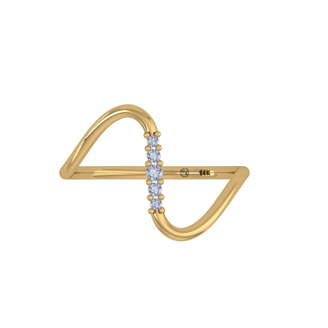 Lumina 14kt Diamond Gold Ring