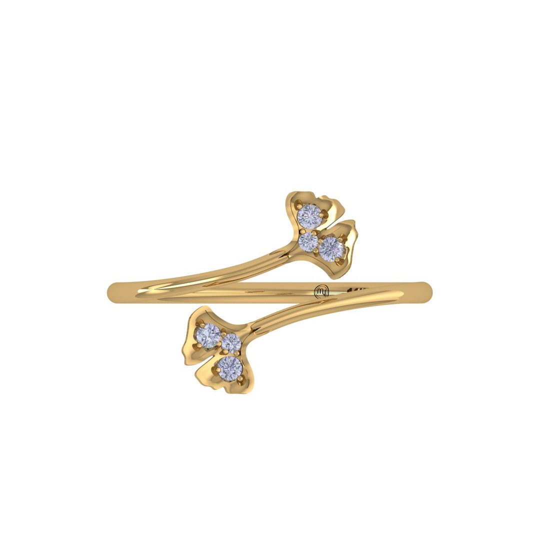 Serenade 14kt Diamond Gold Ring