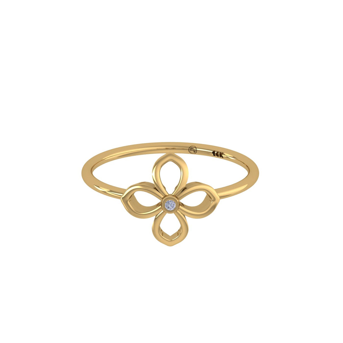 Petal Radiance 14kt Ring