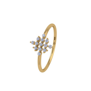 Elysian Glow 14kt Gold Ring