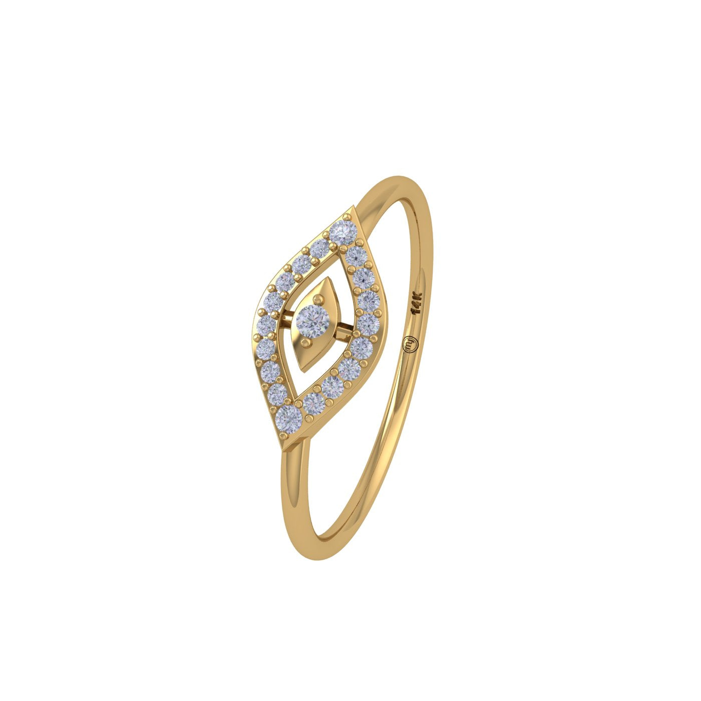 Eternal Spark 14kt Diamond Gold Ring