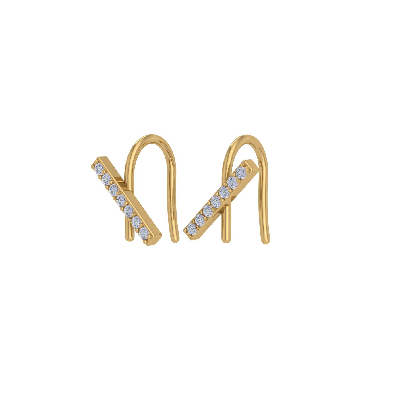 Panache Hook Gold Earring