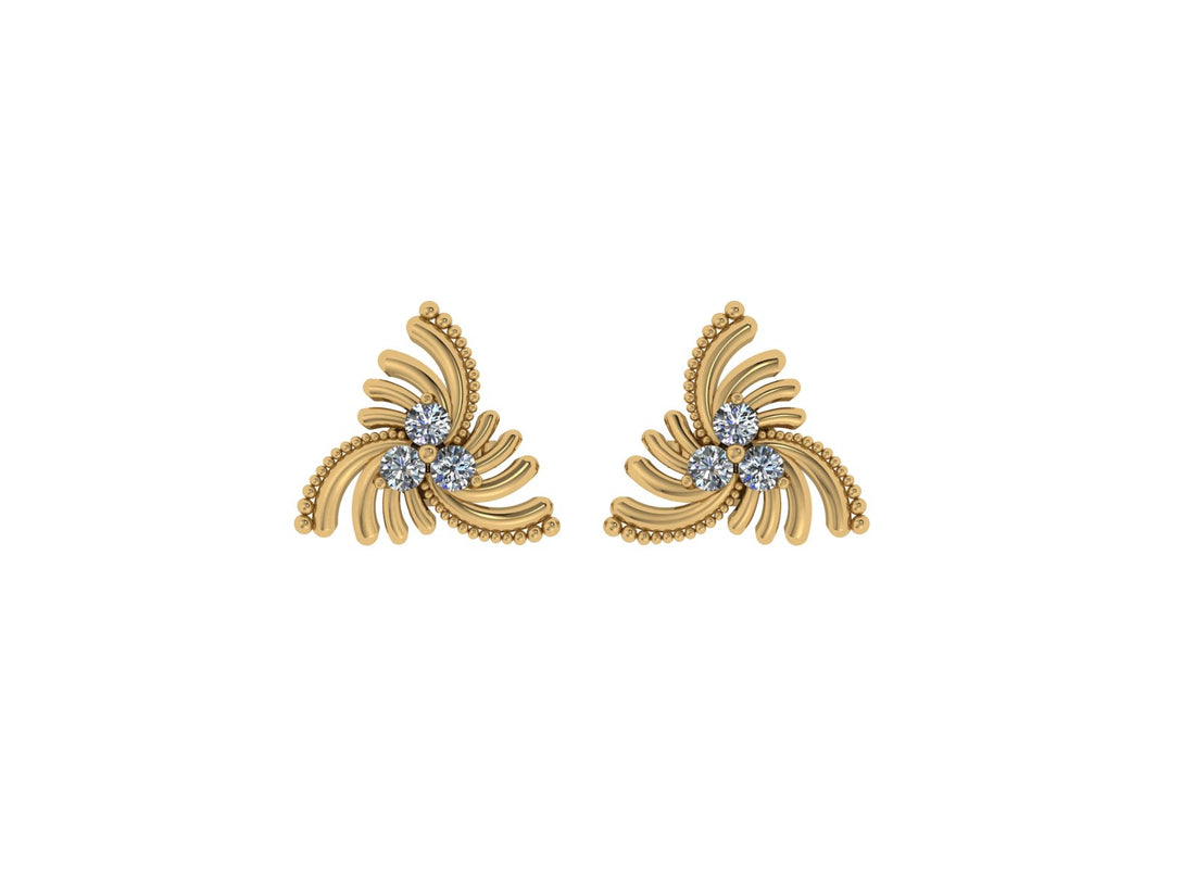 Trinity Treasures 14 KT Gold Earrings